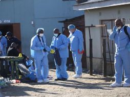 Los servicios de emergencia llevaron a una persona al hospital. ESPECIAL