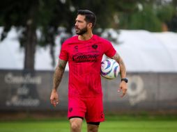 Benjamín Mora quiere la victoria ante Rayados. ESPECIAL/Atlas FC