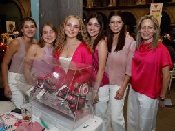 Majo Romero, Fernanda Santoscoy, Camila Gómez, Dayana Ríos, Caro Romero y Pilar Talamás. GENTE BIEN JALISCO/ Claudio Jimeno