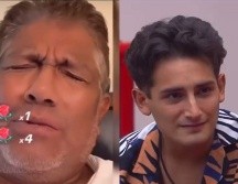 Juan Osorio llora en plena transmisión en vivo.  Captura/@Cvd0990Maria