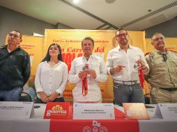 En rueda de prensa desde Puerto Vallarta, dieron a conocer los detalles. ESPECIAL/Comude Guadalajara