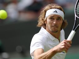 Alexander Zverev tuvo que esperar 48 horas para disputar su juego de primera ronda en Wimbledon. EFE/I. Infantes