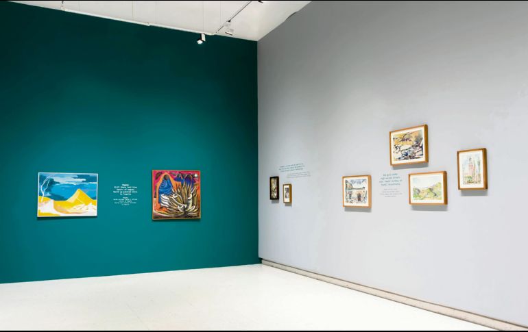 La muestra reúne 49 piezas en total, elaboradas por creadores de gran relevancia para la plástica de Jalisco. CORTESÍA