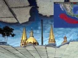 Para este viernes se prevé cielo nublado la mayor parte del día, con lluvias puntuales intensas en Jalisco. SMN / EL INFORMADOR / ARCHIVO