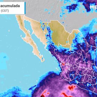 ¡Ojo! Lluvias intensas en México para este fin de semana