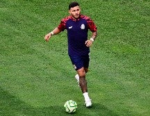 La dolencia de Alexis Vega en la rodilla lo aquejó durante la Liguilla del pasado Clausura 2023, y además ocasionó que causara baja de la Selección Mexicana. IMAGO7