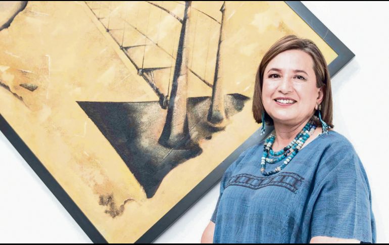 Xóchitl Gálvez Ruiz, habla sobre su apoyo ciudadano y su determinación de combatir la polarización. EL UNIVERSAL