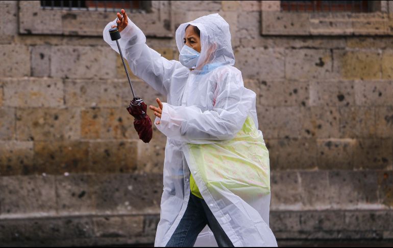El pronóstico del clima en el Área Metropolitana Guadalajara para este sábado 8 de julio prevé lluvias. EL INFORMADOR / C. Zepeda