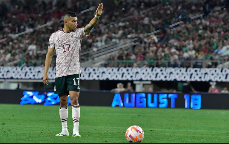 Orbelín Pineda colaboró con anotación para el Tricolor. IMAGO7