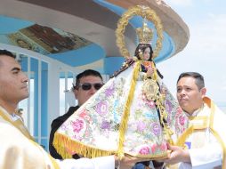 Virgen de Zapopan visita el Lago de Chapala