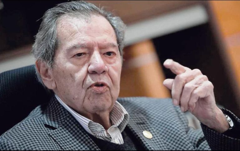 Porfirio Muñoz Ledo, político mexicano. ESPECIAL