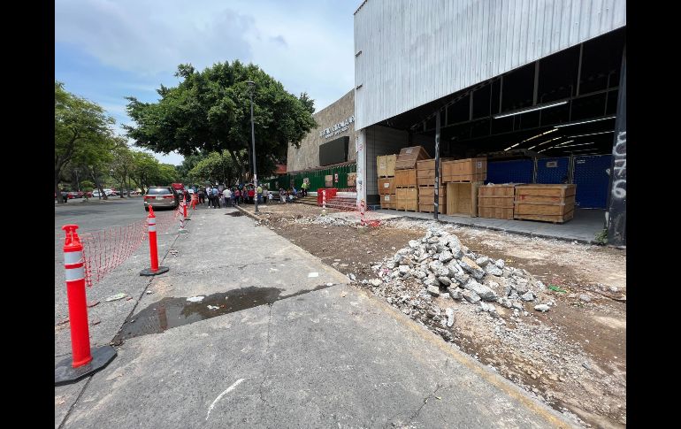 Según informó el Gobierno de Guadalajara los cierres viales en la zona comenzarán en nueve días, y serán parciales ya que estarán trabajando en tres frentes simultáneos en la obra, con carriles abiertos al tránsito. EL INFORMADOR / A. Navarro