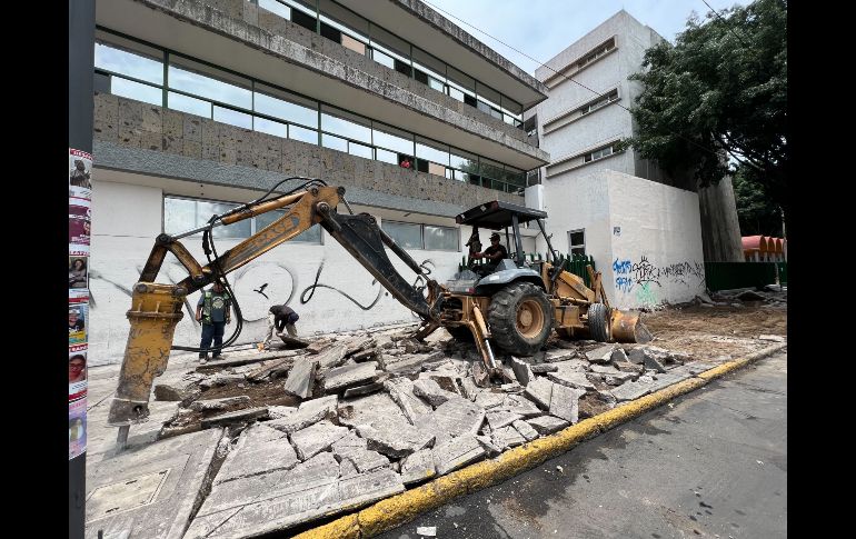 Según informó el Gobierno de Guadalajara los cierres viales en la zona comenzarán en nueve días, y serán parciales ya que estarán trabajando en tres frentes simultáneos en la obra, con carriles abiertos al tránsito. EL INFORMADOR / A. Navarro