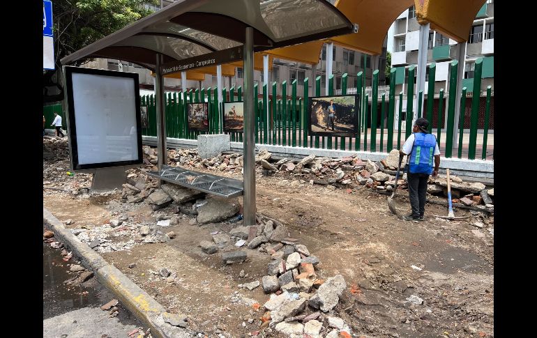 Según informó el Gobierno de Guadalajara los cierres viales en la zona comenzarán en nueve días, y serán parciales ya que estarán trabajando en tres frentes simultáneos en la obra, con carriles abiertos al tránsito. EL INFORMADOR / A. Navarro