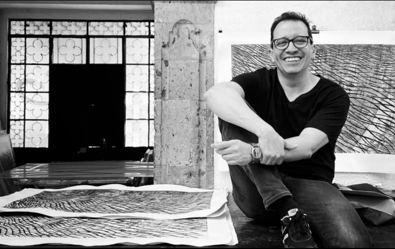 Pinto destaca que entre las razones por las que se movió la muestra del taller fue para darle “otro contexto”. CORTESÍA / Guacha Bato Ediciones