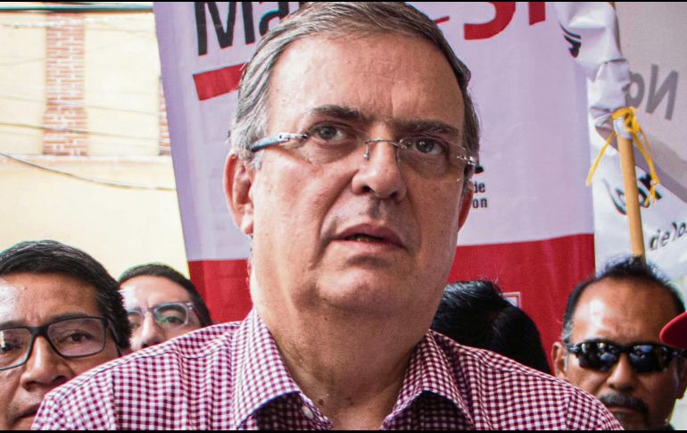 Marcelo Ebrard, aspirante a candidatura presidencial. ESPECIAL