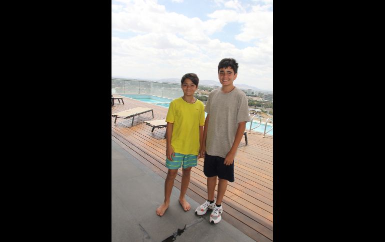 Marcelo Gutiérrez y Santiago Esparragoza. GENTE BIEN JALISCO/ Esmeralda Escamilla