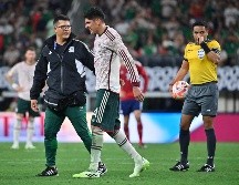 Edson Álvarez salió lesionado del partido del pasado fin de semana ante Costa Rica. IMAGO7/Archivo