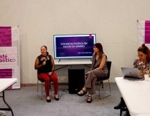 La especialista en temas electorales, Sonia Gómez Silva, brindó la charla. ESPECIAL