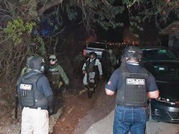 Al sitio de la agresión acudieron elementos de los tres niveles de Gobierno. ESPECIAL