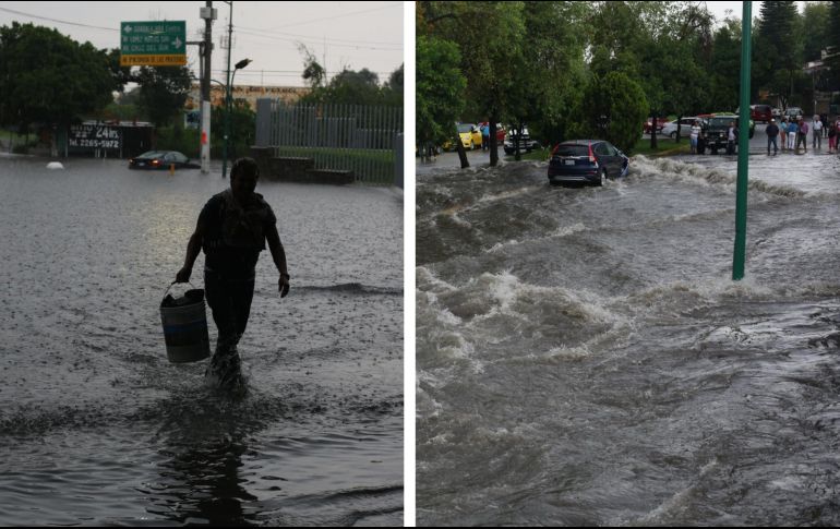 La Depresión Ttropical Tres-E se formó el martes frente a las costas de Jalisco, la misma ha provocado lluvias en la Entidad y en Guerrero, además de un ligero impacto en Michoacán, Colima y Baja California. EL INFORMADOR / ARCHIVO