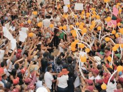 Sheinbaum  mencionó que ellos seguirán con el Movimiento de la transformación de López Obrador y nunca traicionará a su origen. CORTESÍA