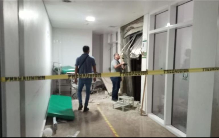 El elevador no servía desde 2019, según dijeron autoridades del IMSS. SUN