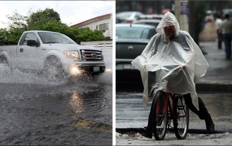 El pronóstico indica que las lluvias seguirán, por lo que te compartimos esta información para conocer las condiciones climáticas que tendrá Guadalajara este jueves. NTX / ARCHIVO