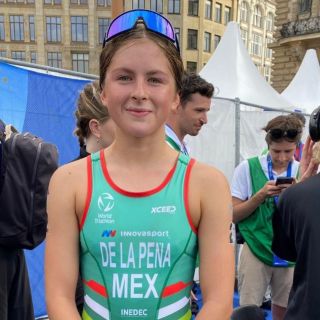 Jimena de la Peña logra subcampeonato en Mundial de Triatlón Junior