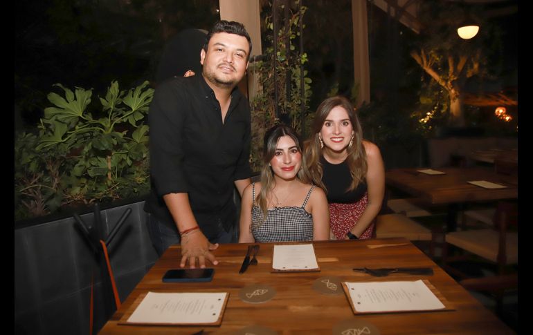 Yannick Portillo, Fernanda Martínez y Paulina de la Torre. GENTE BIEN JALISCO/ Tony Martínez