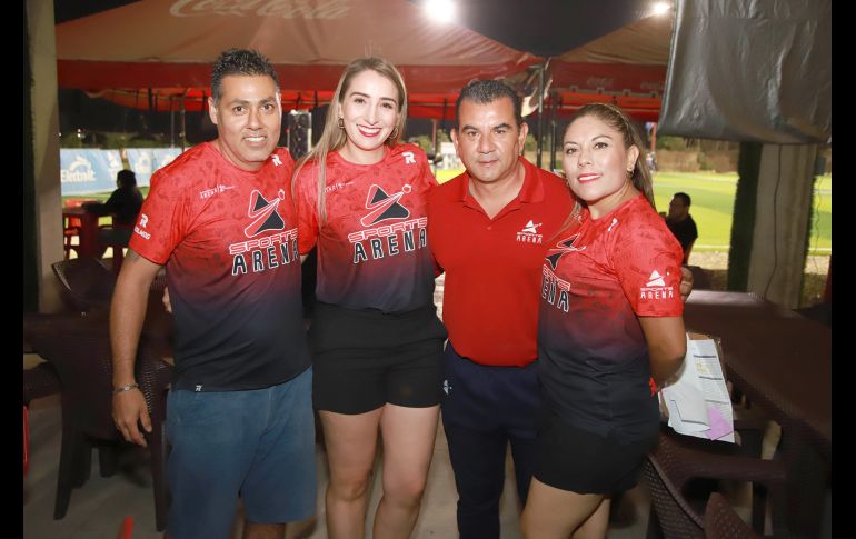 Jorge Miranda, Fernanda Márquez, Paul Delgadillo y Maura Vázquez. GENTE BIEN JALISCO/ Tony Martínez