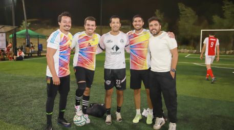 Beto Martínez, Ramón Martínez, Luis Villagrán, Jair Pereira y Pepe Meléndez. GENTE BIEN JALISCO/ Tony Martínez