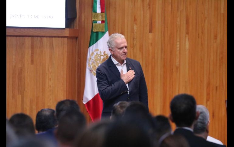 Creel Miranda también lamentó que el Presidente quiera destruir, una por una las instituciones que sostienen al País, como por ejemplo, el INE o el Instituto Nacional de Acceso a la Información. EL INFORMADOR / A. Navarro