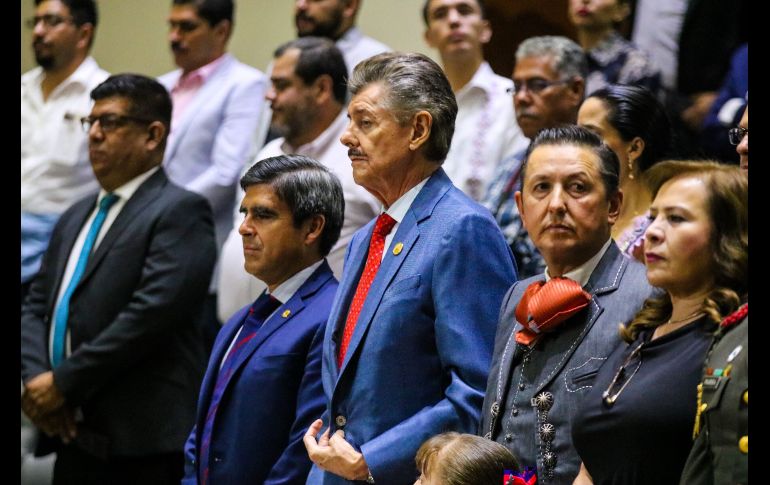 El evento se llevó a cabo en el Congreso de Jalisco donde se otorgó un reconocimiento a diferentes organismos por promover tres de los símbolos más representativos del estado. EL INFORMADOR / A. Navarro