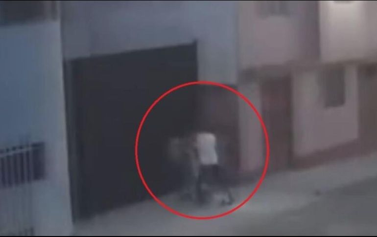 Nadie intervino para parar la pelea entre los estudiantes. ESPECIAL