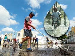 La de la madrugada fue una tormenta fuerte, como se pronosticaba, con actividad eléctrica; y, como sucede en cada temporal, las inundaciones por toda la ciudad fueron reportadas ante las autoridades. EL INFORMADOR / ARCHIVO