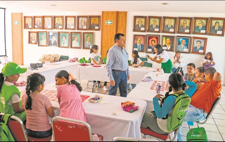 A través de diferentes dinámicas se educa a niñas y niños jaliscienses a respetar a todas las personas. ESPECIAL