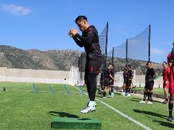 Los rojinegros están de manteles largos, ya que este lunes entrenaron por primera vez en la que será su nueva casa, la Academia. ESPECIAL / Atlas FC