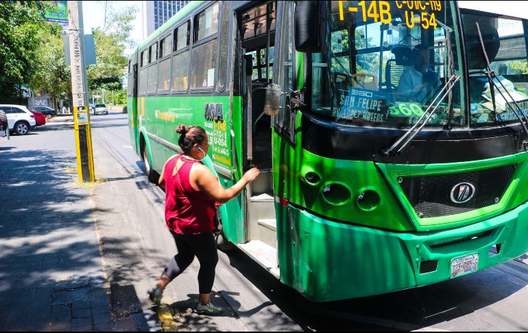 La encuesta reveló que el sistema de transporte en general tuvo resultados favorables. EL INFORMADOR/ A. Navarro