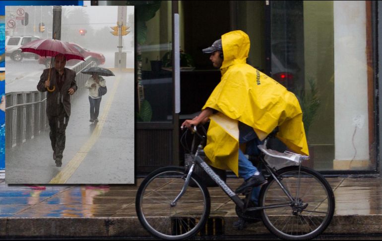 El pronóstico para el Pacífico Centro es de cielo medio nublado a nublado la mayor parte del día. Lluvias puntuales fuertes en Nayarit, Jalisco, Colima y Michoacán. NTX / ARCHIVO
