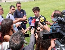 El mexicano Jordan Carillo juega con el  Real Sporting de Gijón de España. ESPECIAL/Atlas FC