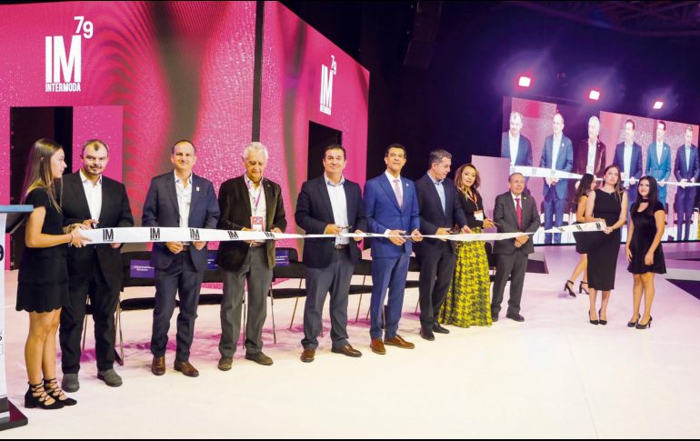 Momento del corte de listón de la edición 79 de Intermoda. EL INFORMADOR/ A. Navarro