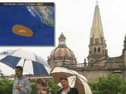 Este sábado se prevé cielo medio nublado a nublado, con lluvias puntuales muy fuertes en Jalisco. SMN / EL INFORMADOR / ARCHIVO