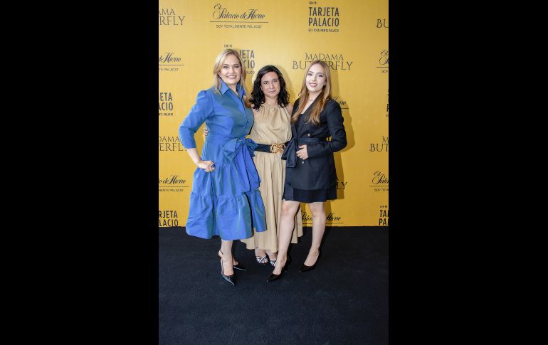 Rossy Garbbez, Claudia Elizondo y Camila Torres. GENTE BIEN JALISCO/ Chritian Pérez