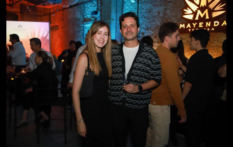 Celina Gil y Diego Robles. GENTE BIEN JALISCO/ Tony Martínez