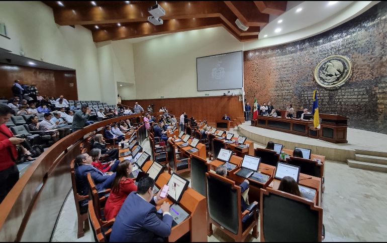 El funcionario también señaló cuáles son los pendientes en las labores de remodelación de los edificios del Congreso. EL INFORMADOR / ARCHIVO