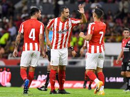 Real Sporting se llevó el triunfo en la cancha del Estadio Jalisco. IMAGO7/Sandra Bautista