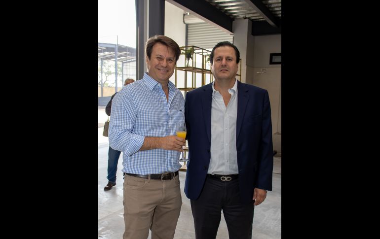 Guillermo Zetina y Tomas González. GENTE BIEN JALISCO/ Christian Pérez