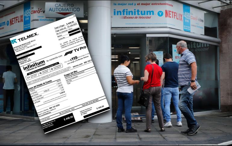 ¿Es posible pagar tu recibo Telmex con descuento del Inapam? Aquí te contamos. EL INFORMADOR / ARCHIVO