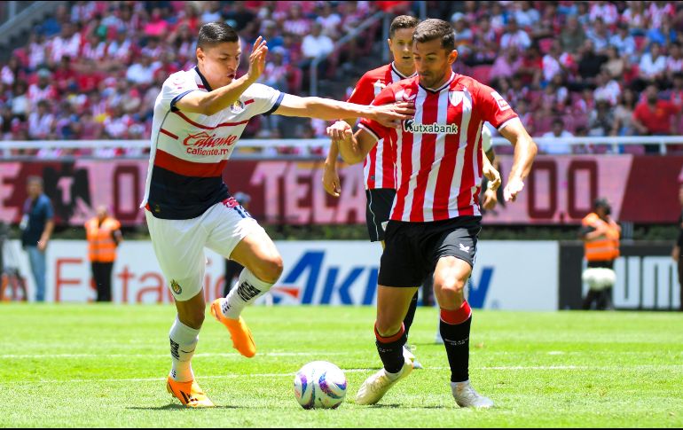 El pasado domingo, Chivas se enfrentó al Athletic de Bilbao. IMAGO7/Archivo